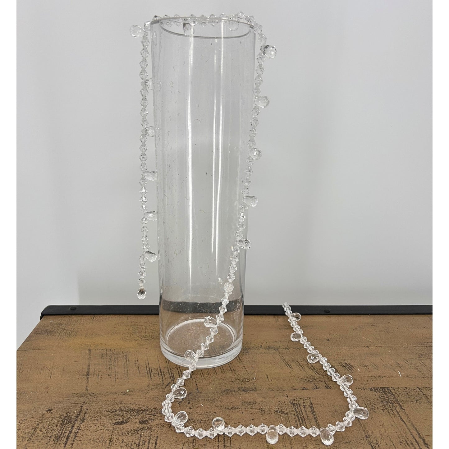 Jeweled Garland 6' in Silver | QD