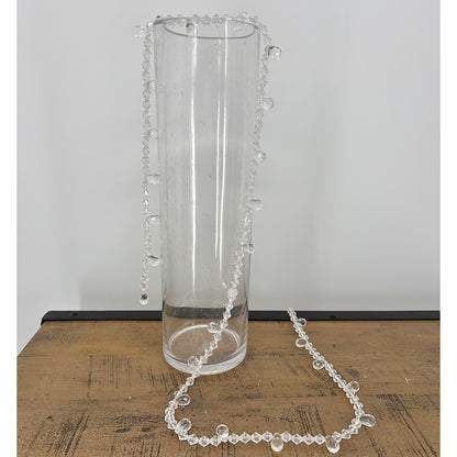 Jeweled Garland 6' in Silver | QD
