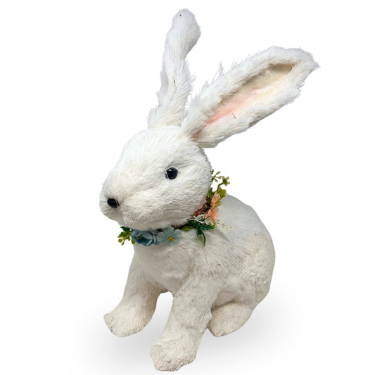 Bashful Bunny Rabbit Flower Necklace 12" x 10.5" | BFE