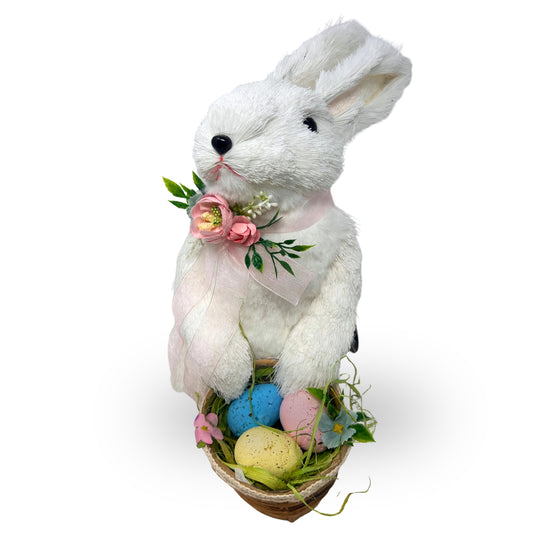 Bashful Bunny Rabbit with Basket 11” | BFE