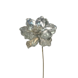 Passionately Platinum Magnolia Spray 21" | QG