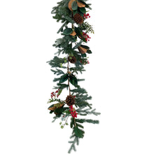 Load image into Gallery viewer, 6&#39; Magnolia Pine Berry Garland | XJ