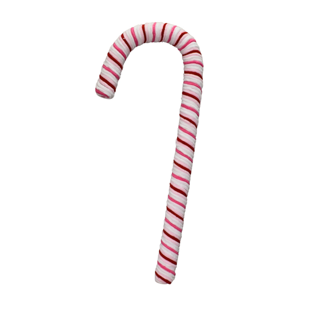 Chenille Peppermint Christmas Candy Cane 24