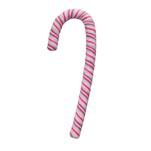 36" Chenille Bright Christmas Candy Cane in Multi | TA