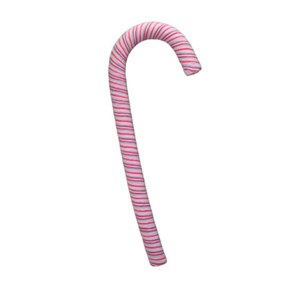 48" Chenille Bright Christmas Candy Cane in Multi | TA