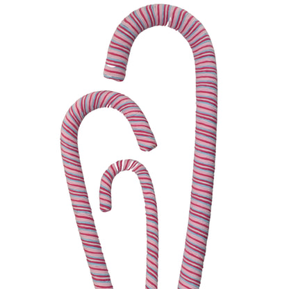 48" Chenille Bright Christmas Candy Cane in Multi | TA