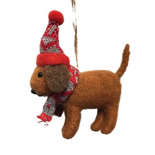 Brrrrr It's Cold Out Here Winter Pup Ornament | BF