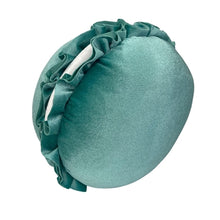 Load image into Gallery viewer, Teal Fabric Scrumptious Macaroon Ornament 6&quot; x 3.5&quot; | BF