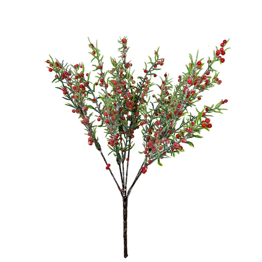 Frosted Thicket Berry Bunch 14”|TA