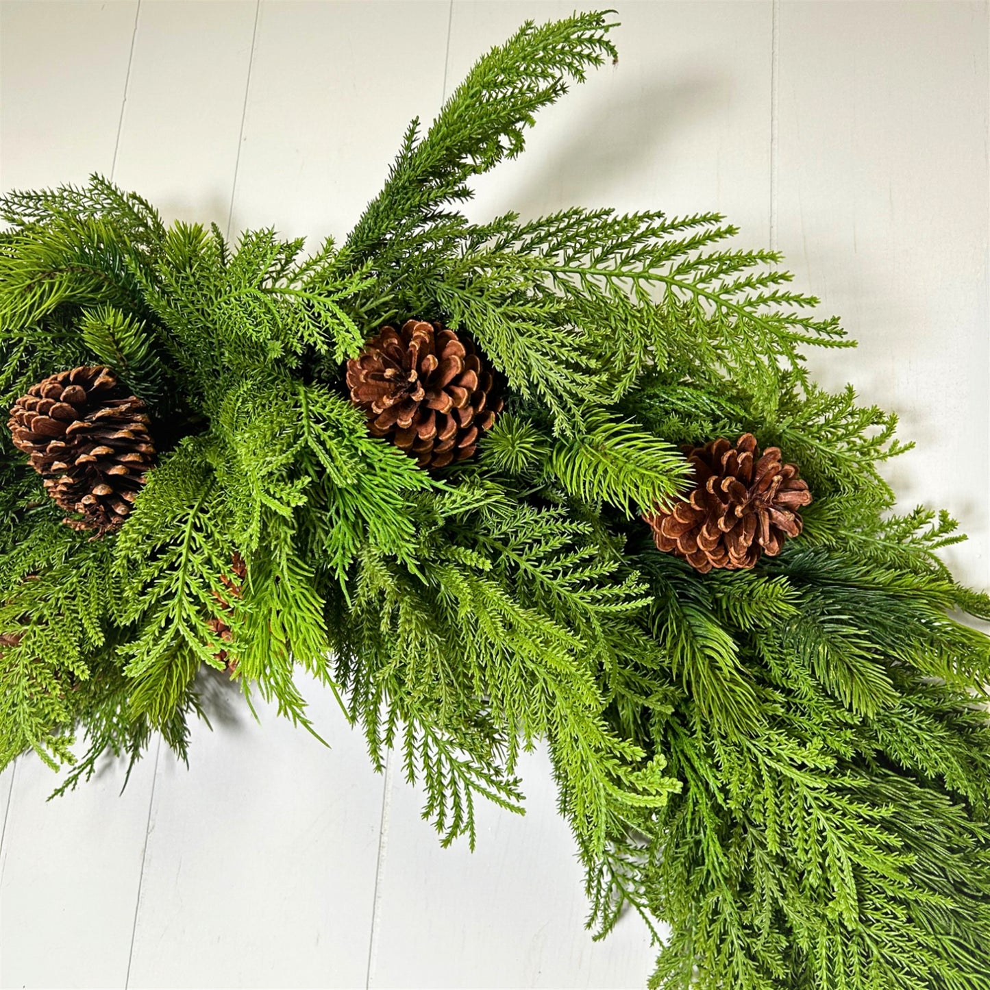 Mixed Christmas Cypress Swag/Garland 82" | XJ