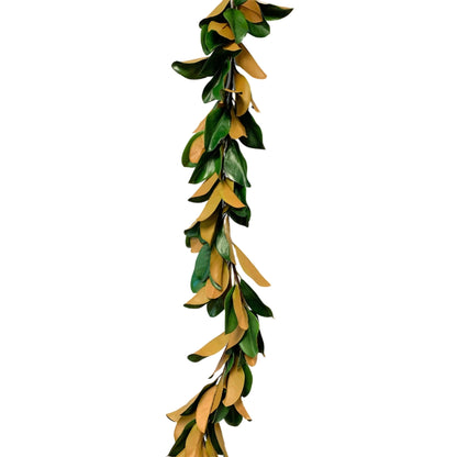 Faux Botanical Magnolia Garland 60''  | XJ