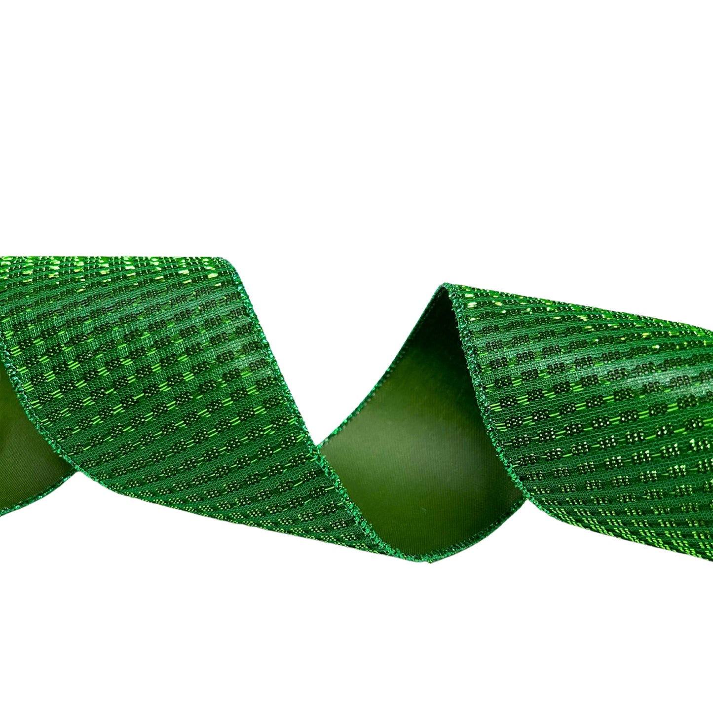 Elegant Emerald Shimmer Ribbon 2.5" x 10yd | YT