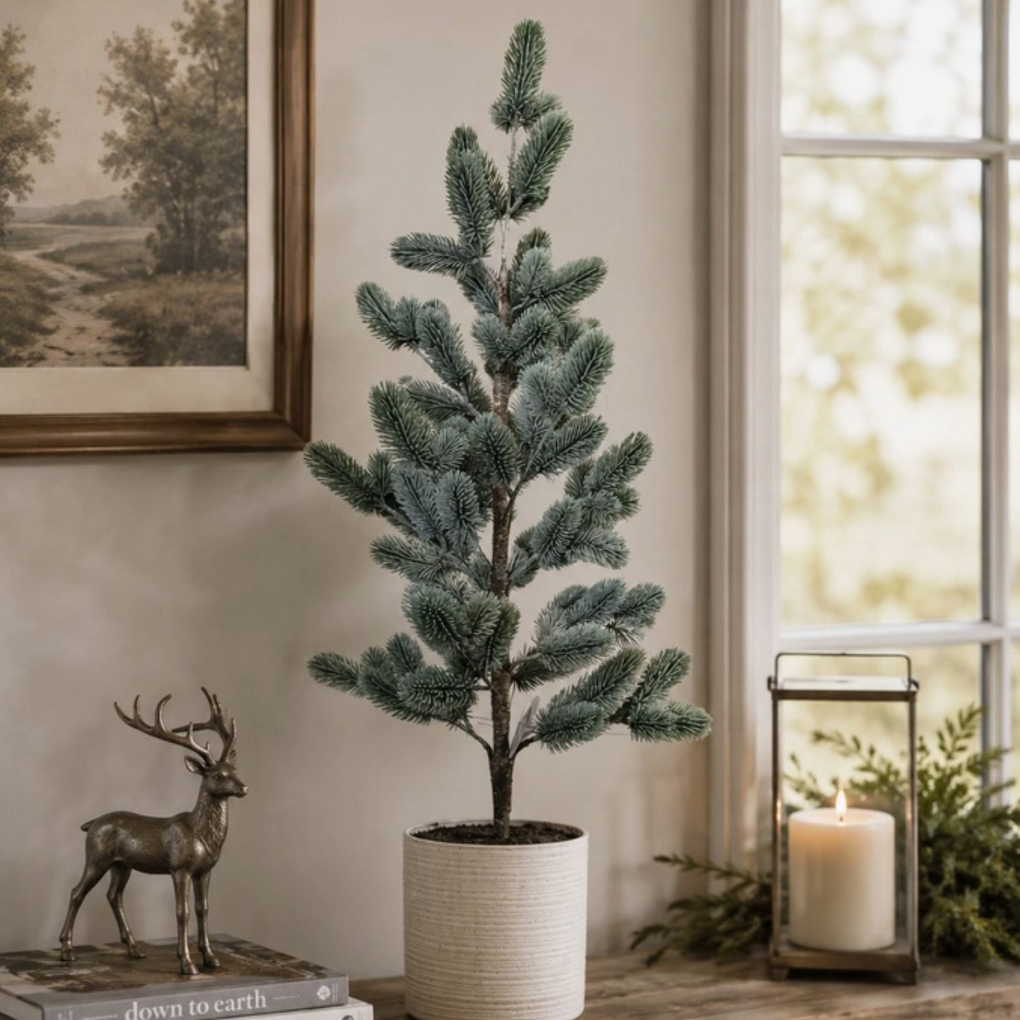Real Touch Wild Spruce Potted Tree 36" | XJ