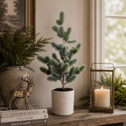 Real Touch Wild Spruce Potted Tree 26" | XJ