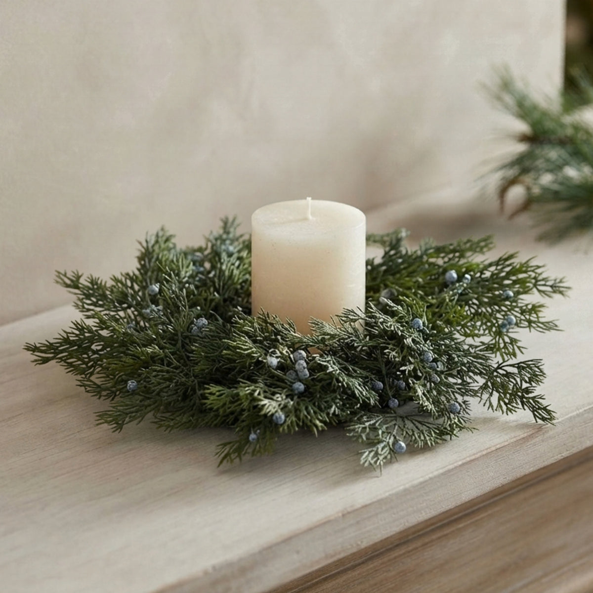 Juniper Berry Candle Ring 10" | XJ