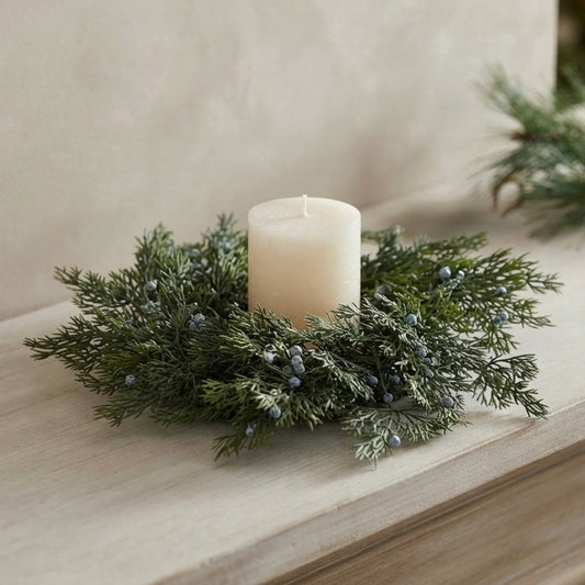 Juniper Berry Candle Ring 10" | XJ