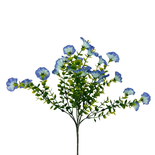 Mini Morning Glory Bunch 14" - Blue