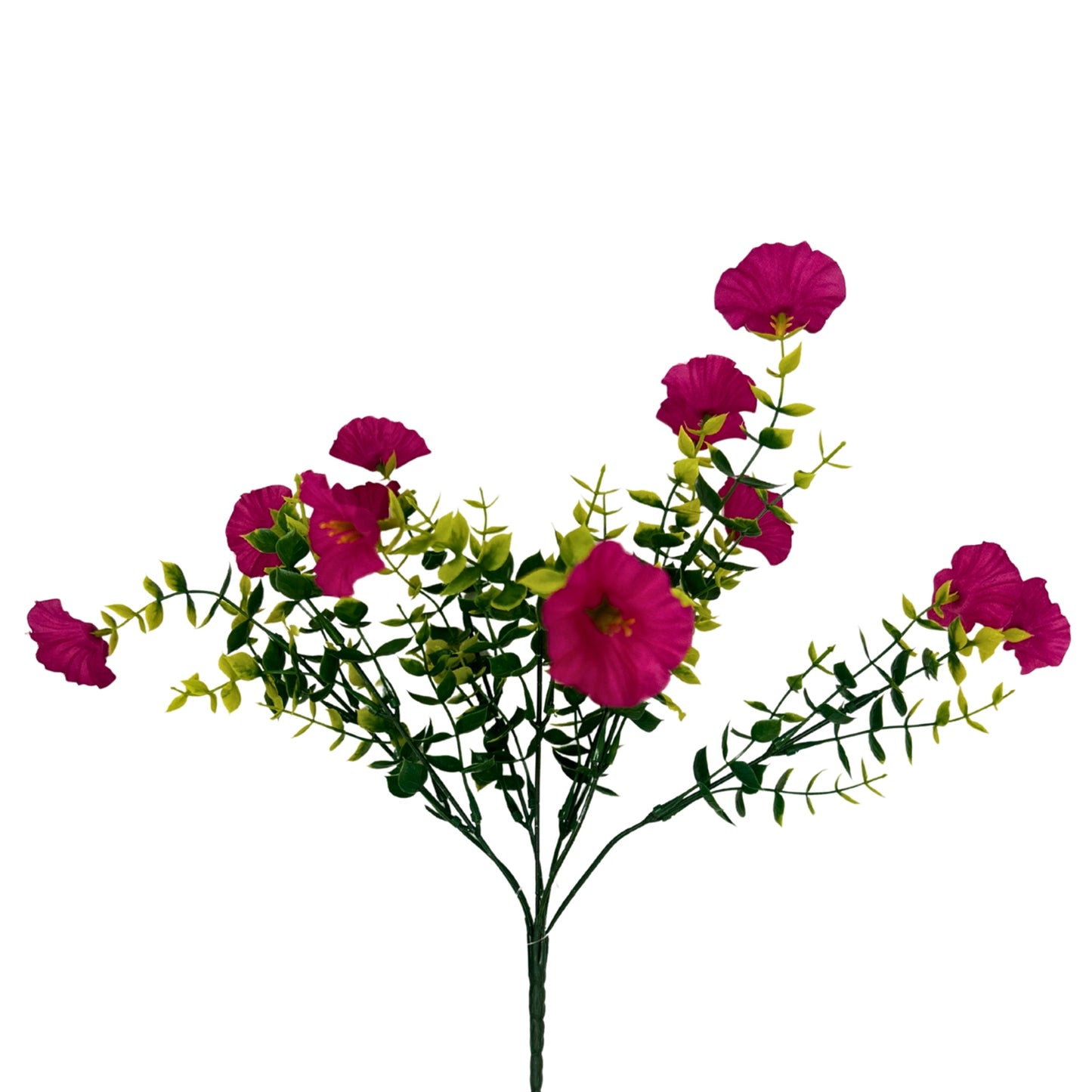 Mini Morning Glory Bunch 14" - Red/Purple