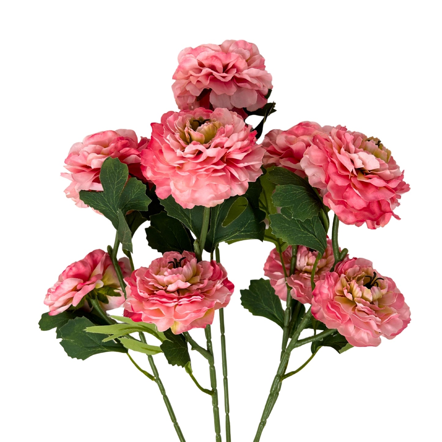 Ruffled Ranunculus Bush x9 - 21" Pink | GTE