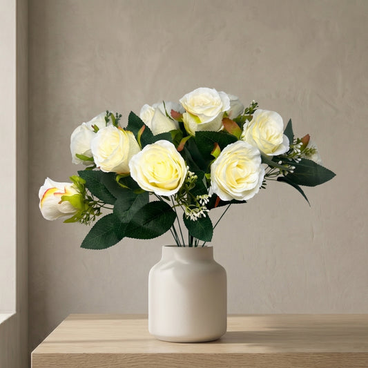 Wedding Rose Bud x18 Cream - 18" | GTE