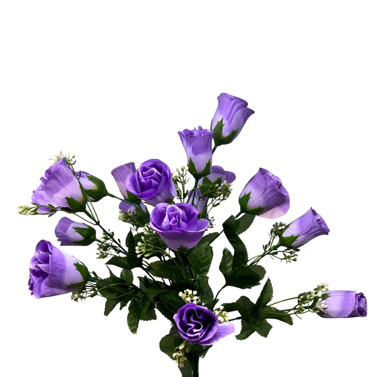 Rose Bud Bush x18 w/ Filler 18" - Lavender | GTE