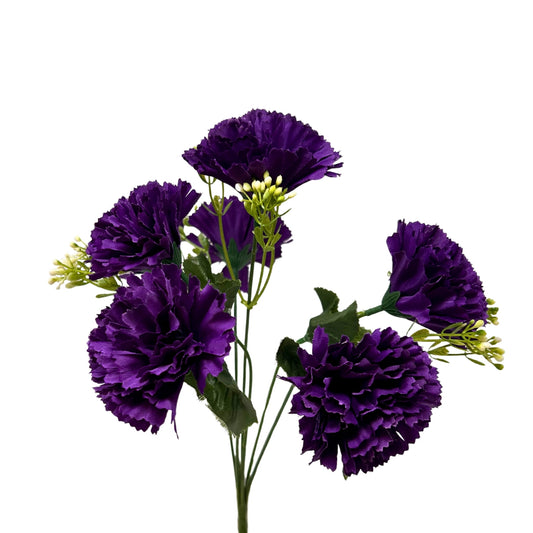 Carnation Bush x7 - Purple 13" | GTE