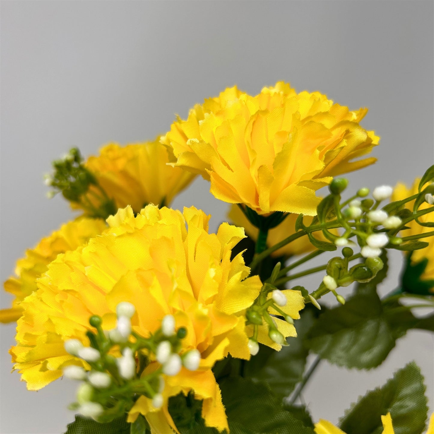 Carnation Bush x7 - Yellow - 13" | GTE