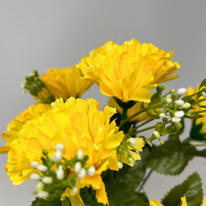 Carnation Bush x7 - Yellow - 13" | GTE