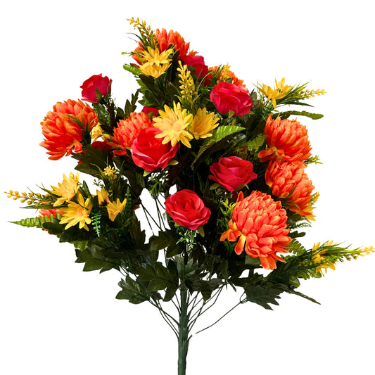 Chrysanthemum/Rose Bush x36 - Tropical | SXE