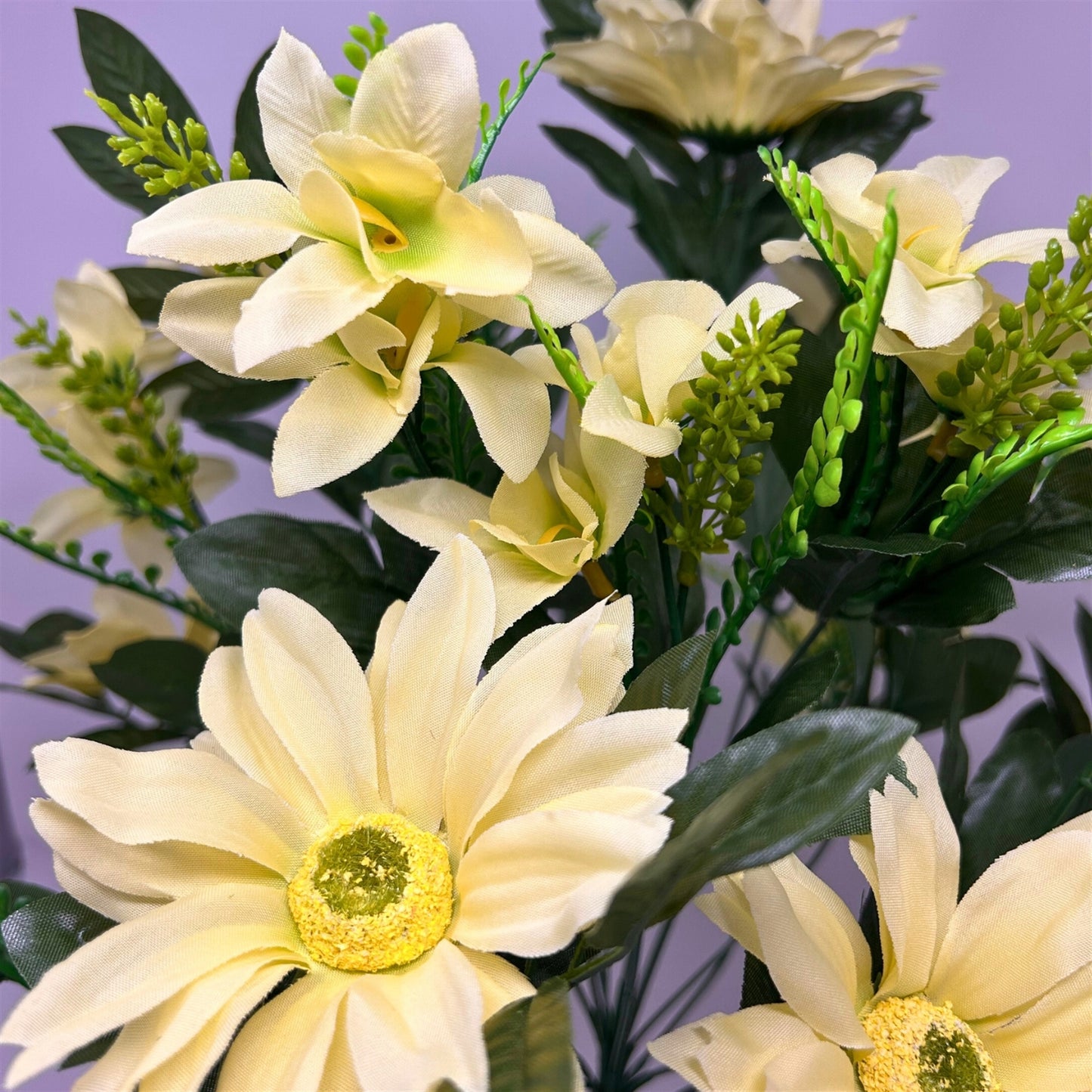 Gerbera/Orchid Bush x18 - Green | SXE