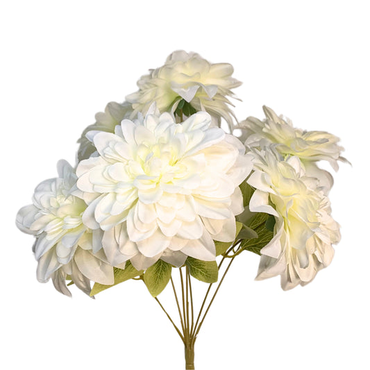 Flower Market Dahlia Bush - Cream/White x 7 16" | YSE