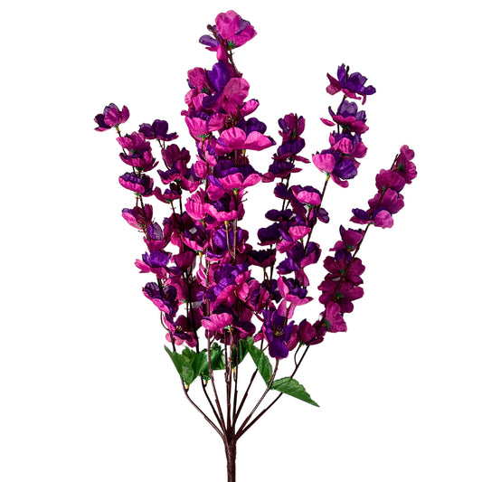Cherry Blossom Bush x 9 21” - Purple/Lavender |BYE