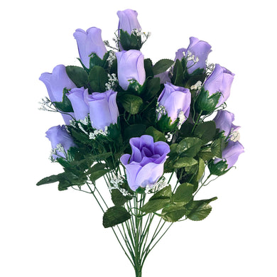 Rose Bud Bush (23.5”) x 24 Lavender