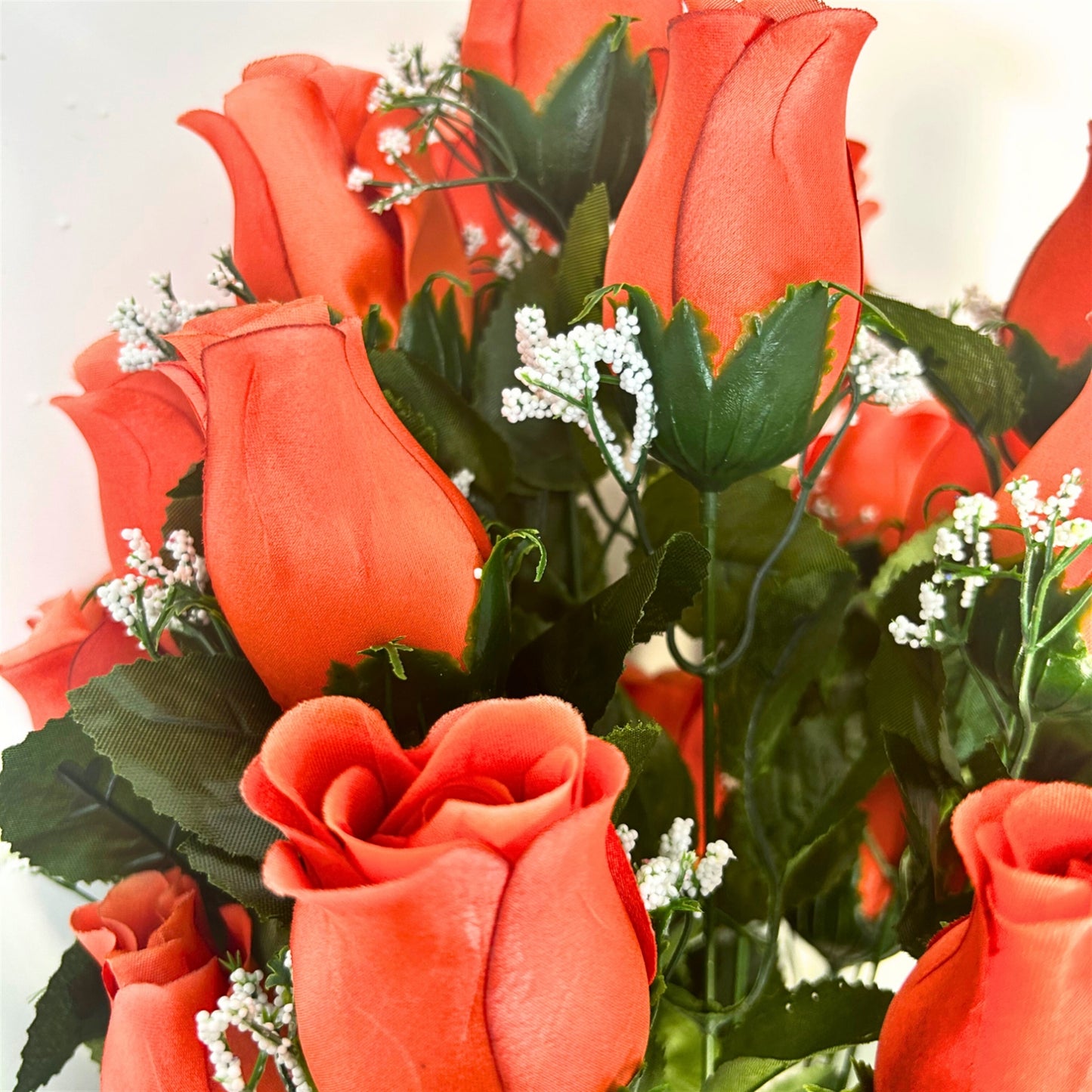 Rose Bud Bush (23.5")x24 Orange | CZE