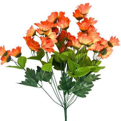 Chrysanthemum Bush (18”) x 14    Orange