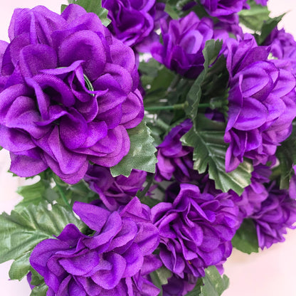 Ruffled Marigold Bush x 14 - Purple 17" | CZE