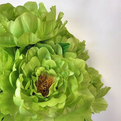 Peony Bush x7 Light Green 18" | CZE