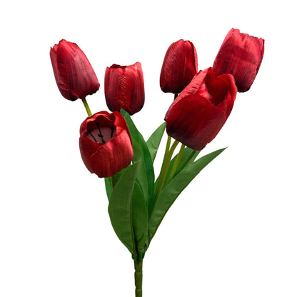 16.5" Tulip Bush in Red | YSE