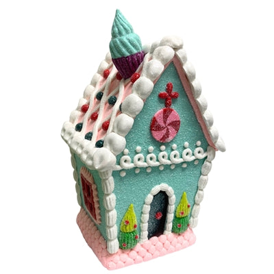 5.71''x 5.59'' x 9.69'' Candy House W/Led Light | LC