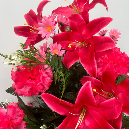 Guardian Stems X-Large Pre-Made Vase Insert (Hot Pink)