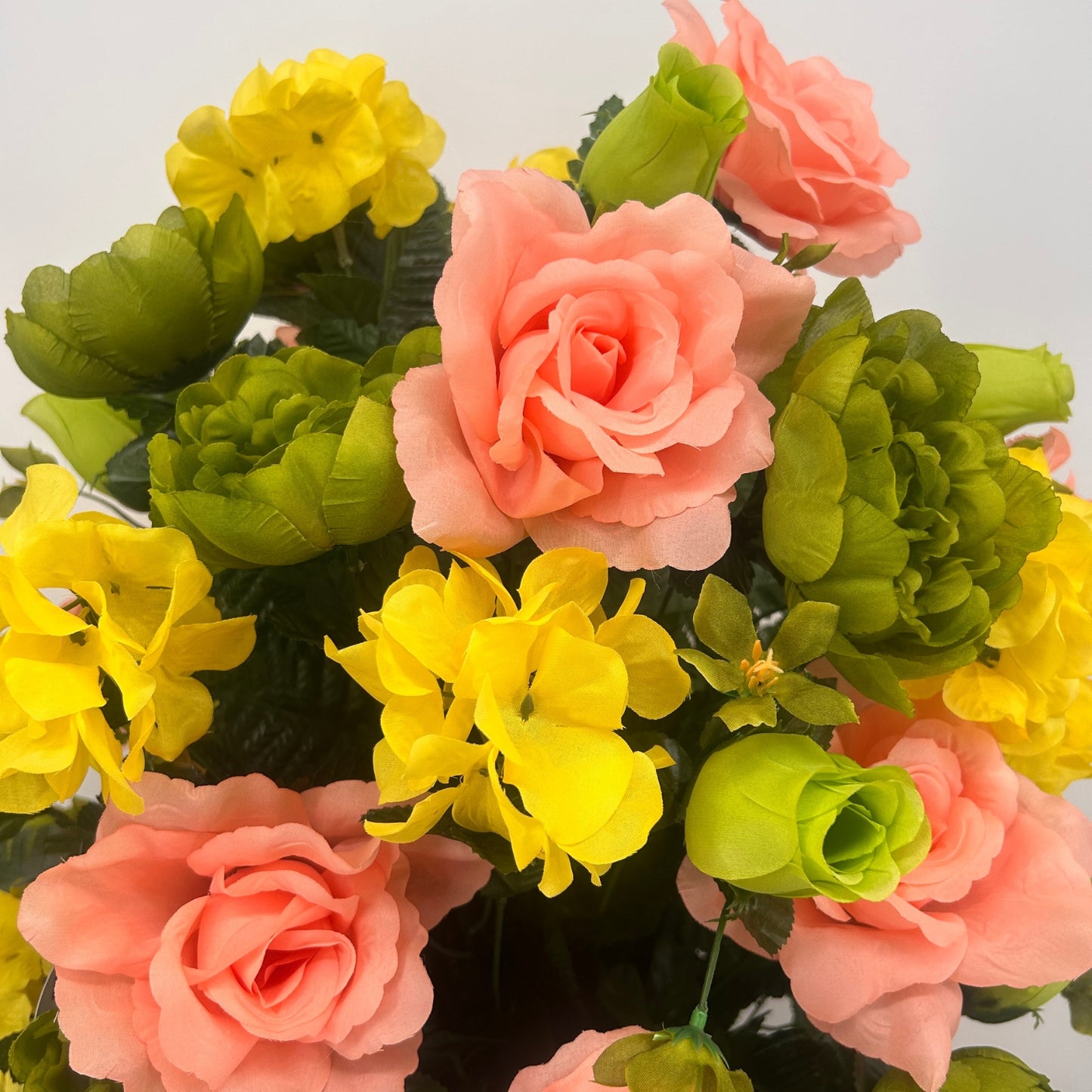 Heavenly Harmony Pre-Made Vase Insert (Pink, Lime, Yellow)