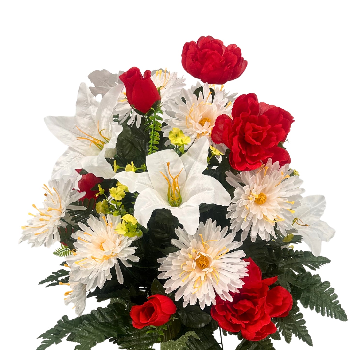 Courage & Legacy Pre-Made Vase Insert (Red, White)