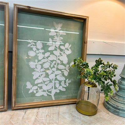 Botanical Wall Art with Intricate Foliage