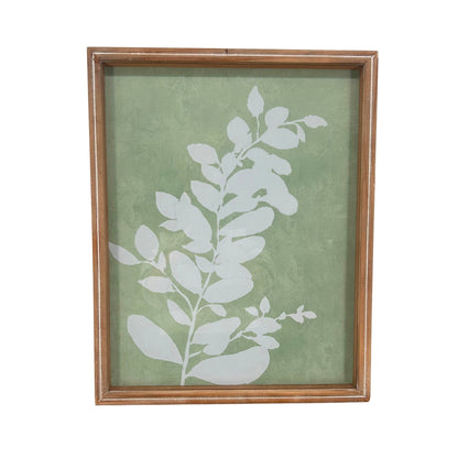 Botanical Wall Art with Large Foliage