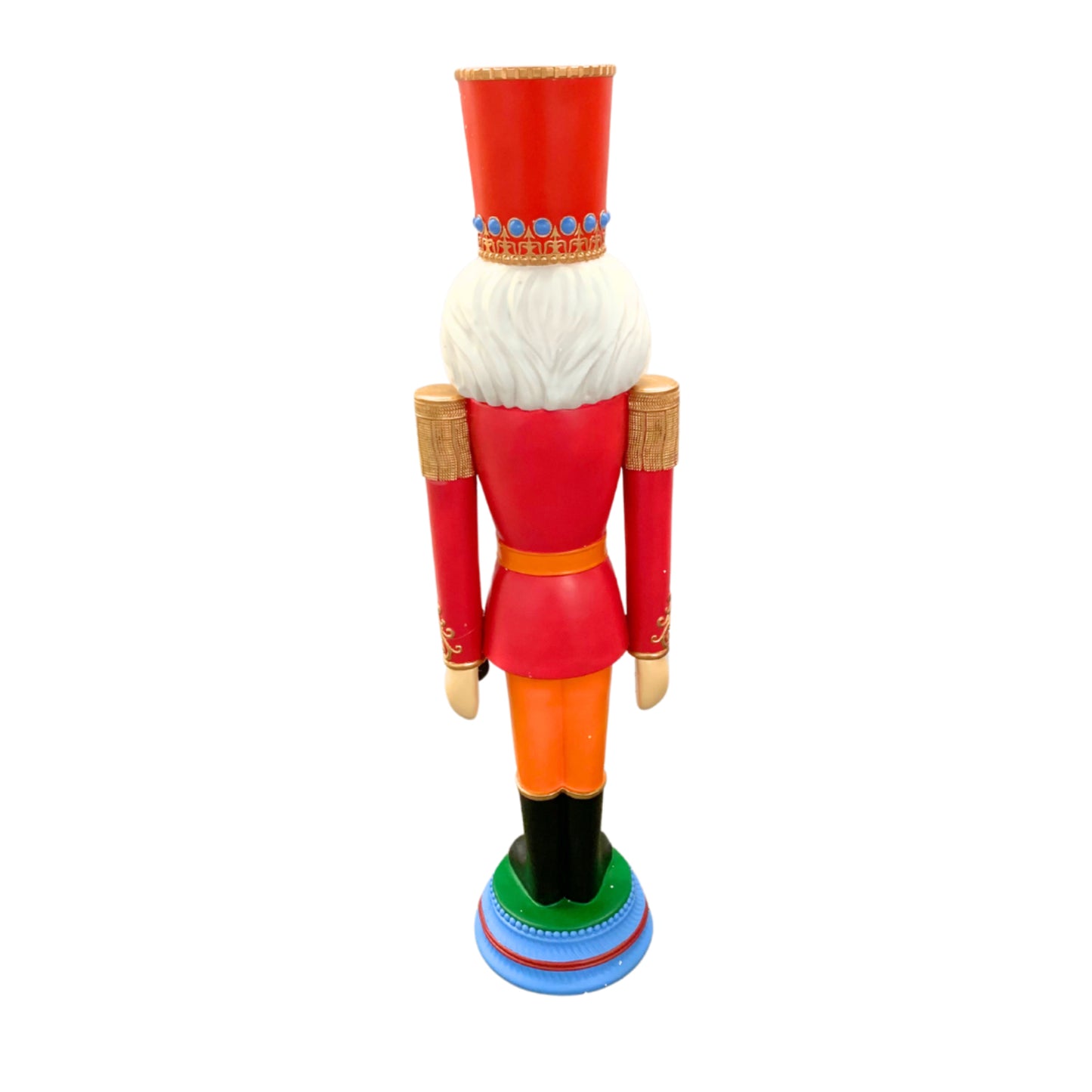 Resin Vibrant Pink Colorful Nutcracker 55” | LC IN STORE PICK UP ONLY