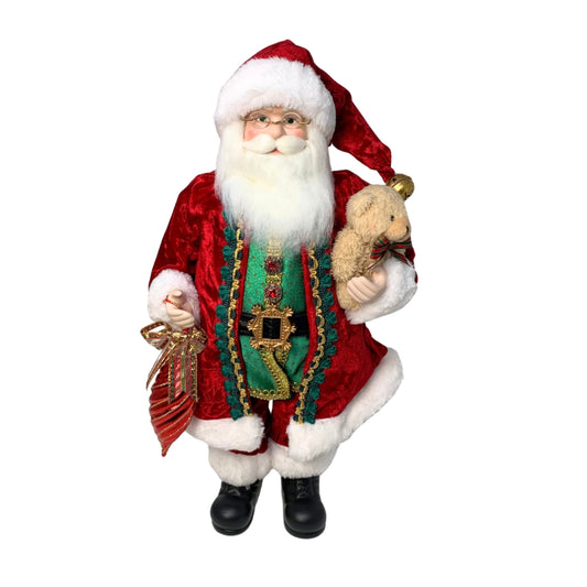 Old World Old St. Nick Standing Santa 17.5” | YK