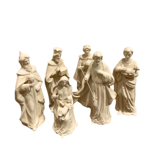 Ceramic Nativity Tabletop Set 12" | LC