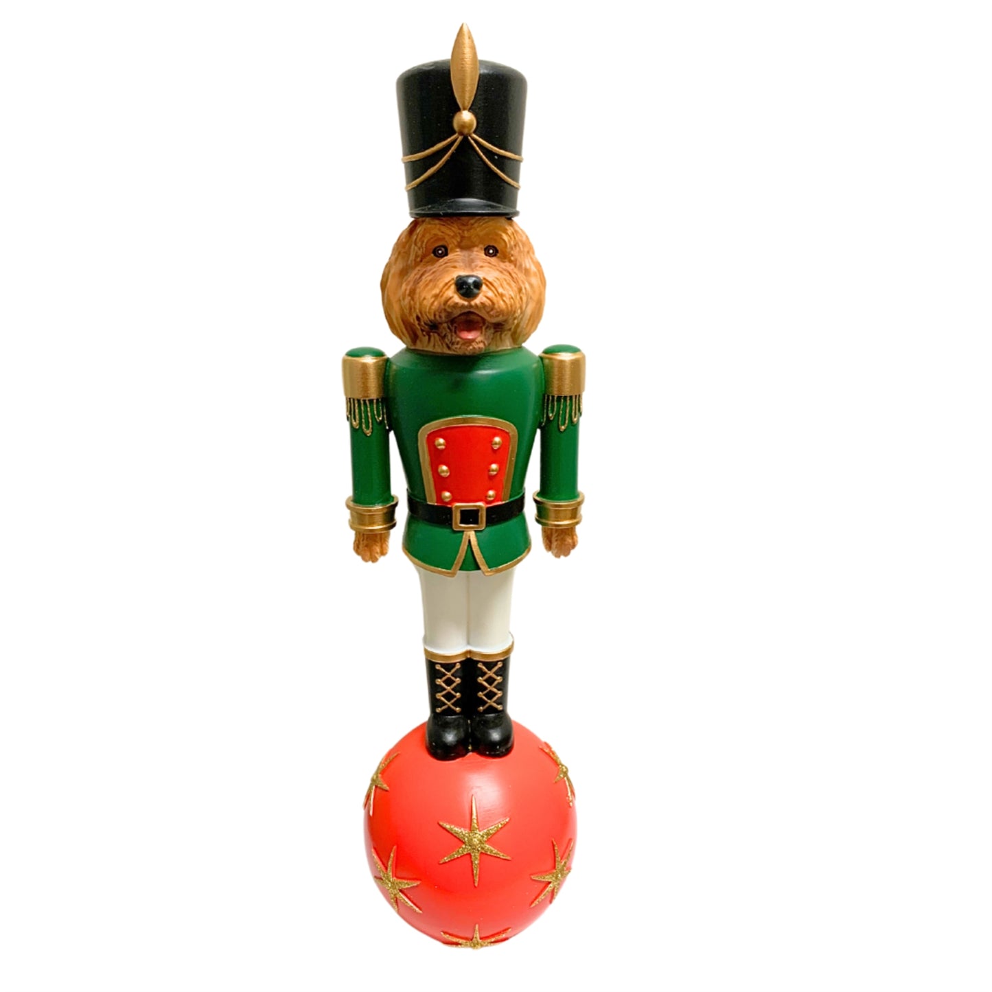 Poodle Nutcracker Resin Décor 14.8” | LC