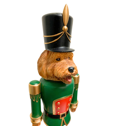 Poodle Nutcracker Resin Décor 14.8” | LC