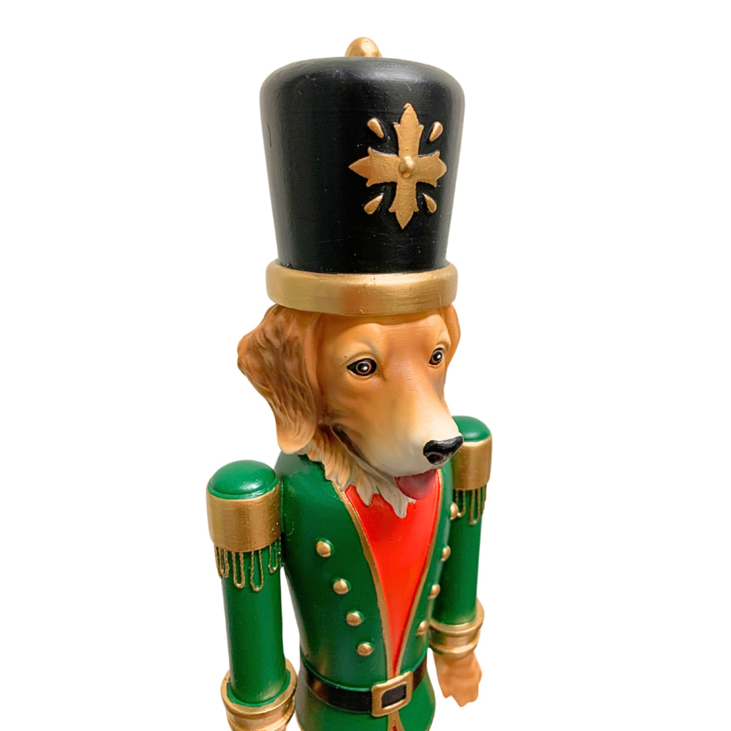 Golden Retriever Nutcracker Resin Décor 16” | LC